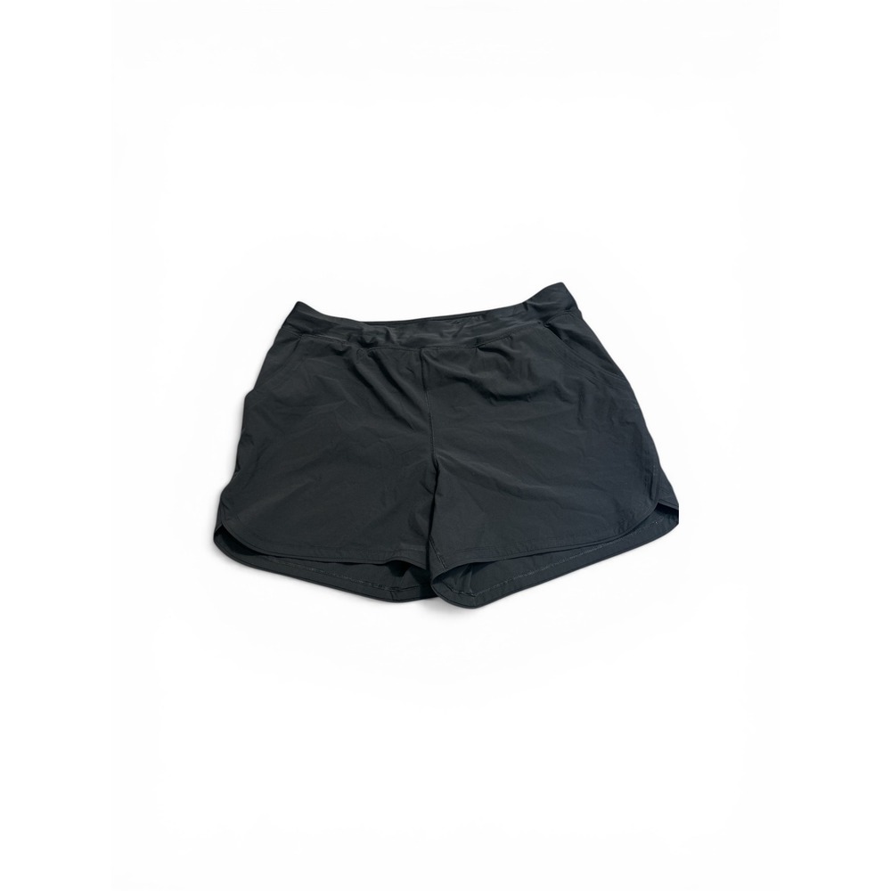 Lands End Plus 20W Black‎ Active Board Shorts Swim Bottoms Quick Dry Pocket